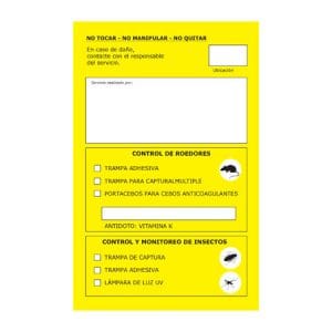 ETIQUETA DE SEGURIDAD